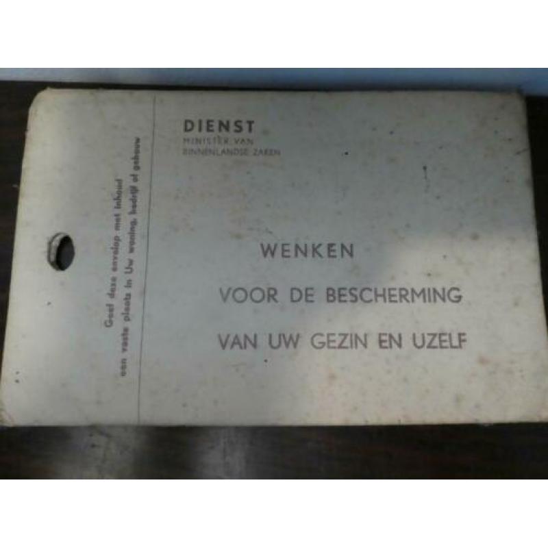 1961 Wenken voor de bescherming gezin + uzelf vintage boekje