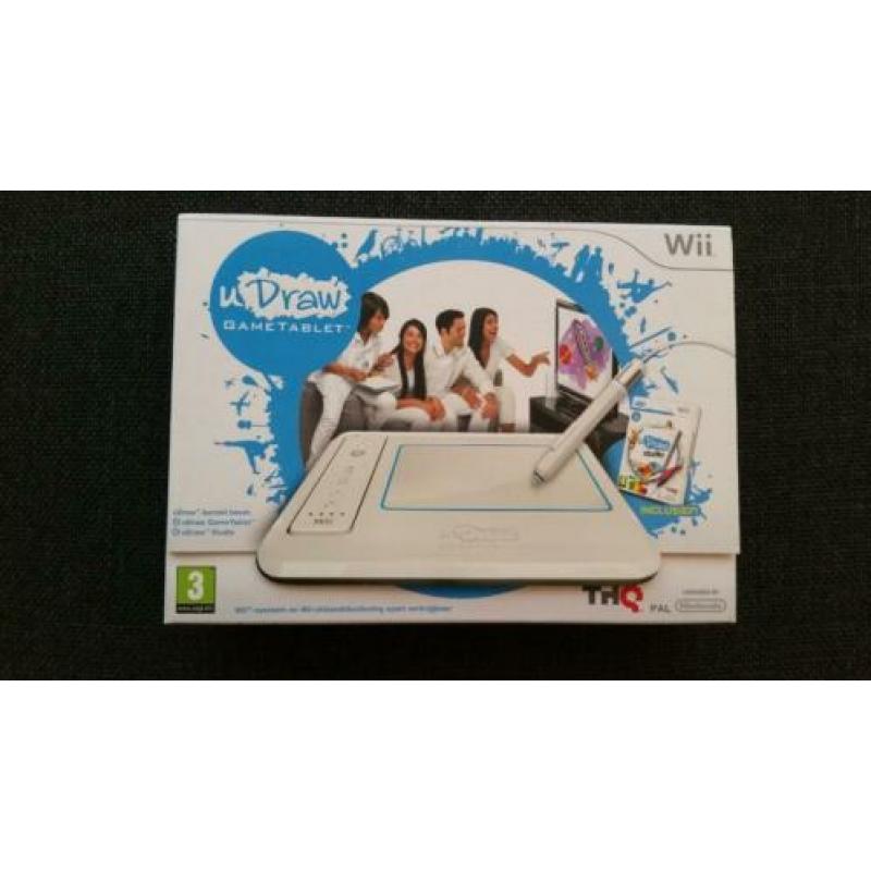 Nintendo Wii u Draw tablet & u Draw Studio game