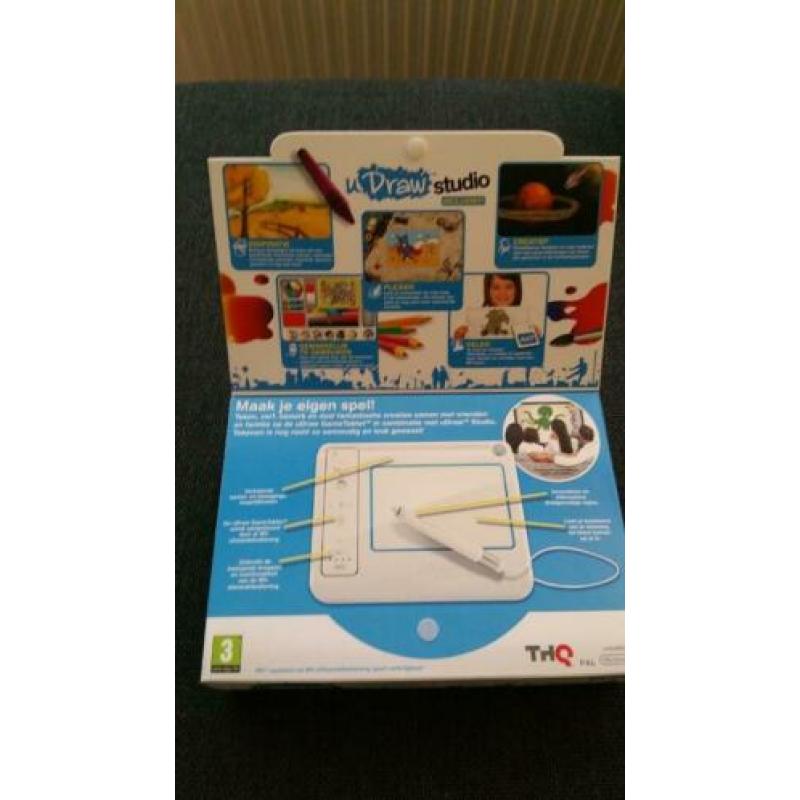 Nintendo Wii u Draw tablet & u Draw Studio game