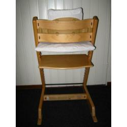 kinderstoel stokke tripp traap met newbornset/verkleinset