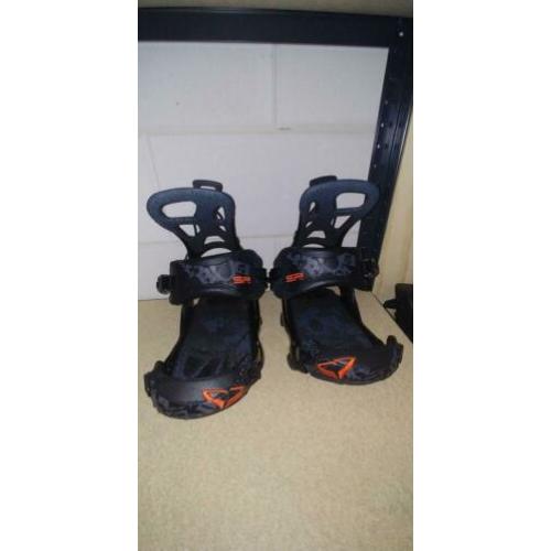 Snowboardbindingen SP Fastec maat L achter instap
