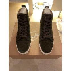 Christian Louboutin Louis Flat Velours Bosco 42