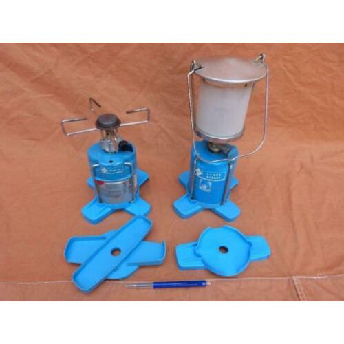 Stabilisatievoet voor C 206 brander Campingaz voetje blauw .
