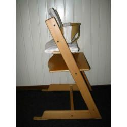 kinderstoel stokke tripp traap met newbornset/verkleinset
