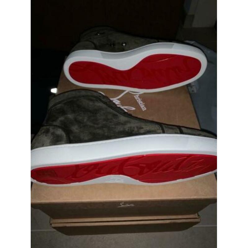 Christian Louboutin Louis Flat Velours Bosco 42