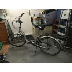vouwfiets Lage instap 6 versnellingen wielen 24 inch
