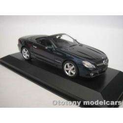 Mercedes Benz SL-Class 2008 Blauw Metallic 1/43 Maxichamps