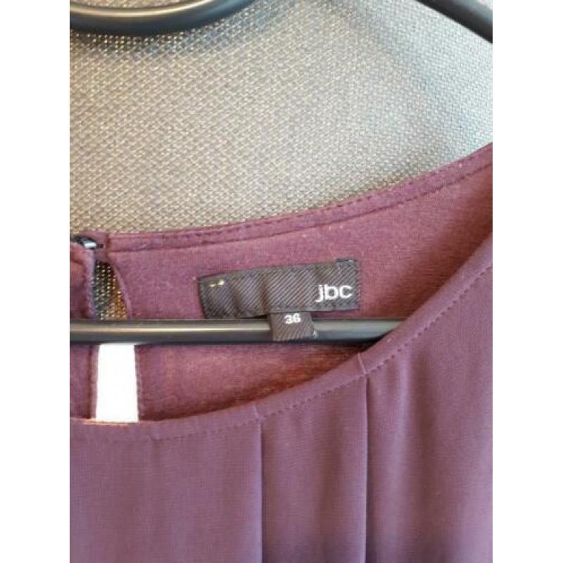 Prachtige Blousejurk Jurk Paars Maat S