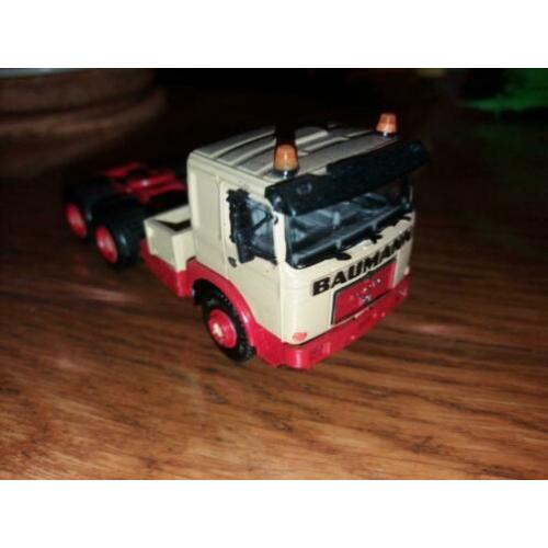 1/87 Herpa Kibri Baumann MAN en Mercedes