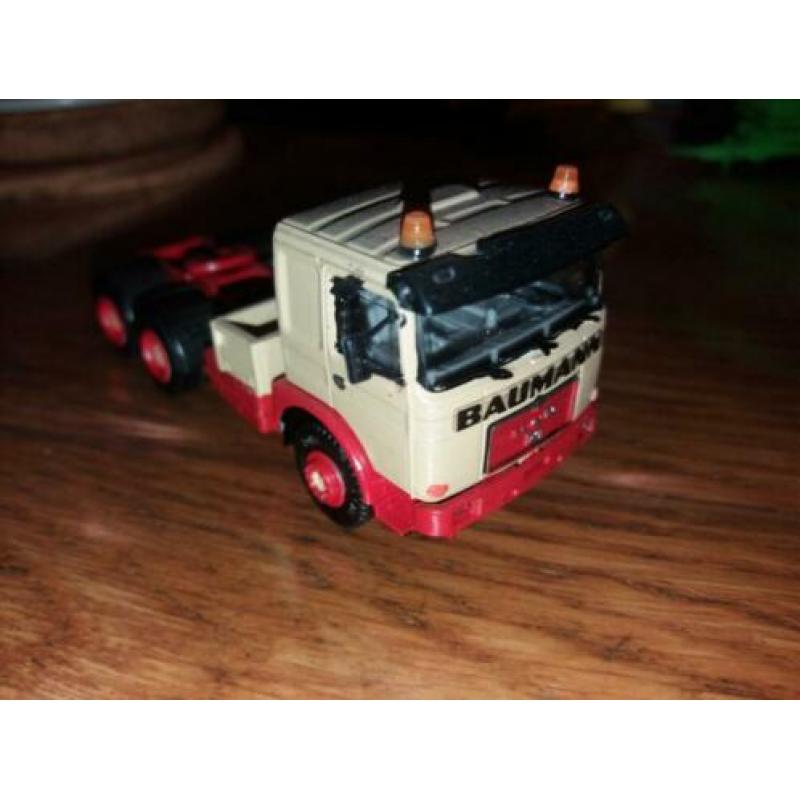 1/87 Herpa Kibri Baumann MAN en Mercedes