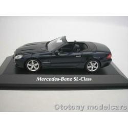 Mercedes Benz SL-Class 2008 Blauw Metallic 1/43 Maxichamps