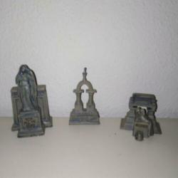 Lemax Spooky Town Crypt - Beloved- Buried -Rise All Ye Dead