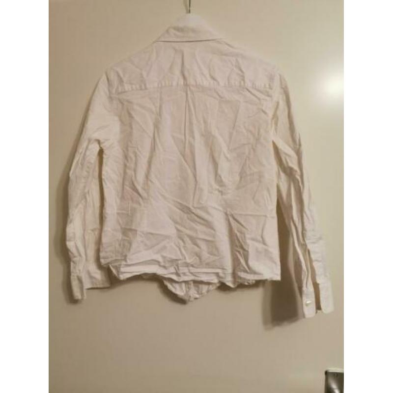 Witte stretch blouse Mt 44
