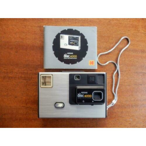 Kodak disc 4000 foto toestel met gebruiksaanwijzing