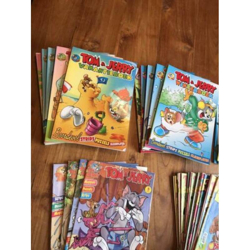 Tom & Jerry (10 dikke boeken, 5 dikke strips en 19 strips)
