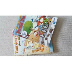 Stapel stripboeken Donald Duck, Suske en Wiske etc.