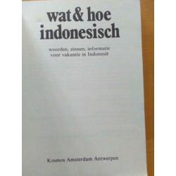 Wat & Hoe - Indonesisch - woorden, zinnen,Red/1981