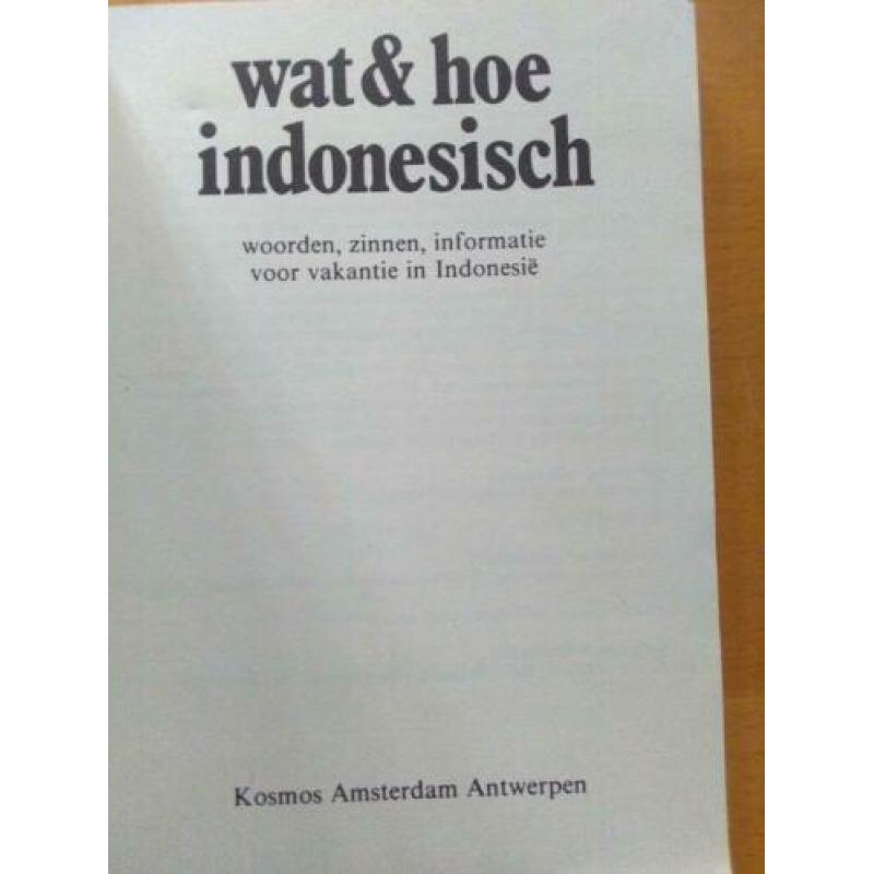Wat & Hoe - Indonesisch - woorden, zinnen,Red/1981