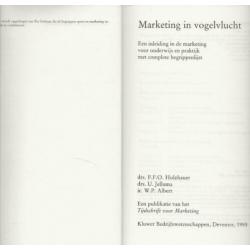 Marketing in Vogelvlucht Een inleiding in de marketing voor