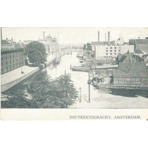 Amsterdam Zoutkeetsgracht ca 1910