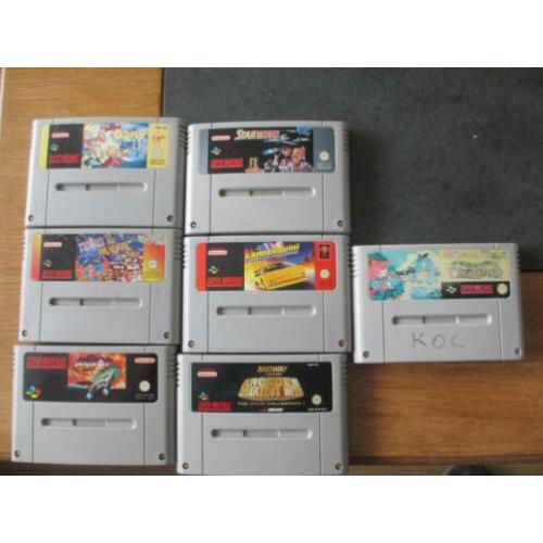 7 spellen van super nintendo