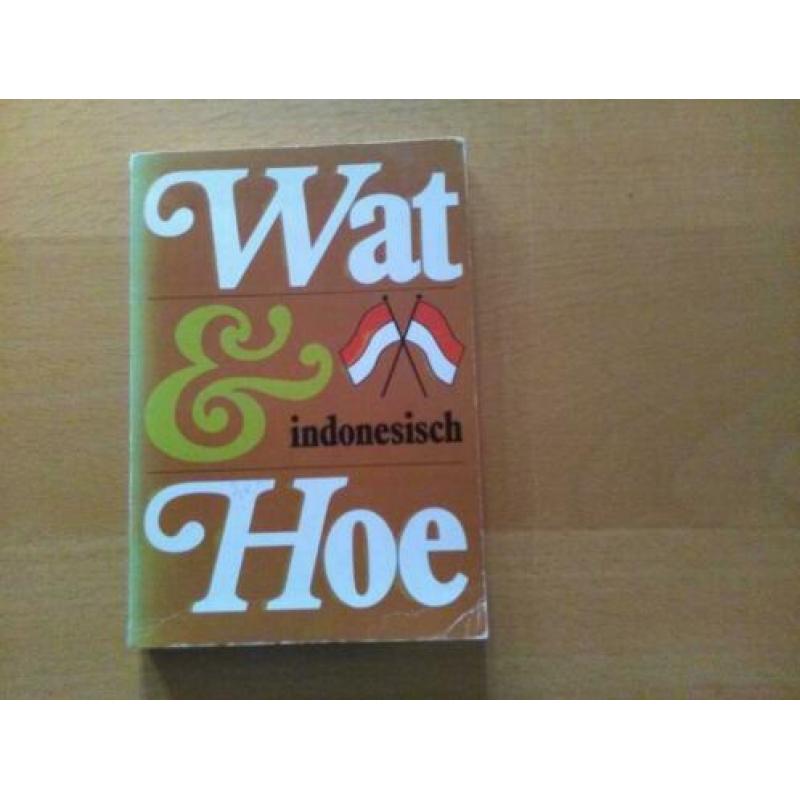 Wat & Hoe - Indonesisch - woorden, zinnen,Red/1981