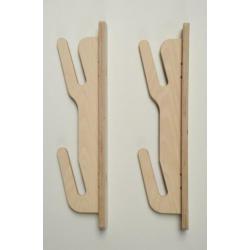 Kiteboard/snowboard/skateboard/longboard houder wandset