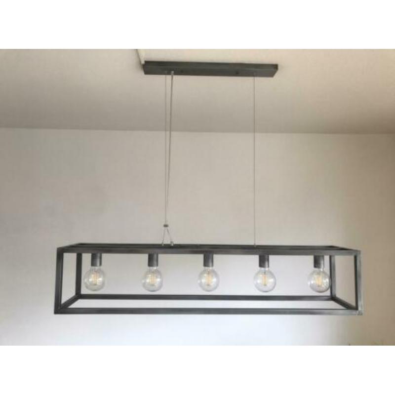 Industriële lamp led met 2 soorten lampen. Helder en warm