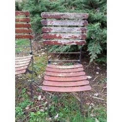 6 bistro tuinstoelen tuinstoel bistrostoel