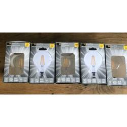 Industriële lamp led met 2 soorten lampen. Helder en warm