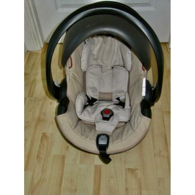 stokke autostoel izi go op xplory trailz scoot crusi