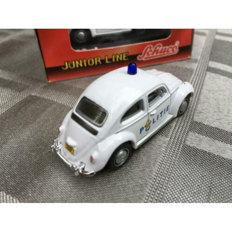 Schuco Volkswagen Kever politie uitvoering 1:72