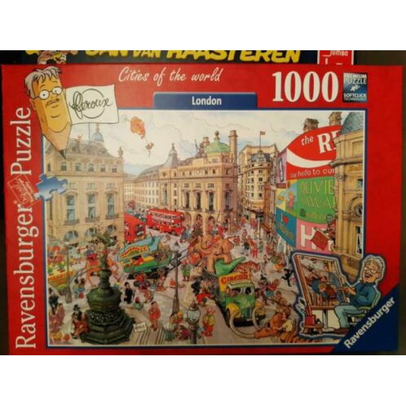 Diverse Jan van Haasteren puzzels | 1000 stukjes