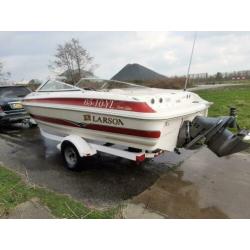 Mooie Larson 190lxi 4.3l v6 volvo penta
