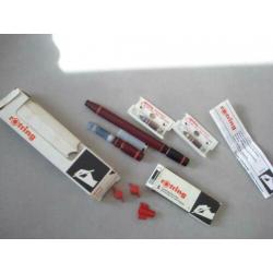 Rotring Variant houder met 4 verschillende micronorm pennen.