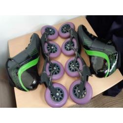 Gave groene powerslide vision skeelers maat 42