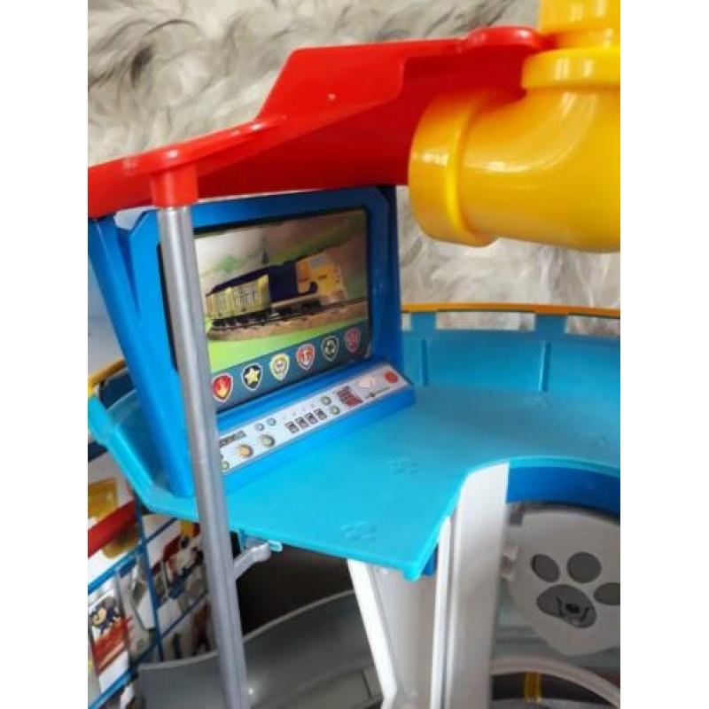Set Paw Patrol Uitkijktoren Licht Geluid Chase wagen + pup