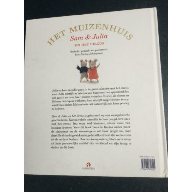 Het Muizenhuis Sam & Julia en het circus 1e druk 2013.