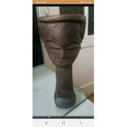 Kuba Congo afrikaanse houten beker Palm wijn cup