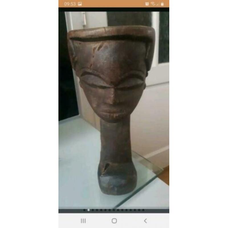 Kuba Congo afrikaanse houten beker Palm wijn cup