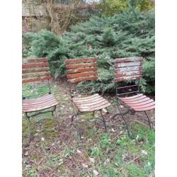 6 bistro tuinstoelen tuinstoel bistrostoel