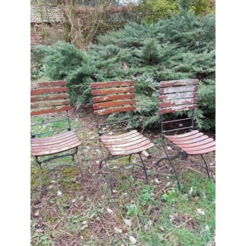 6 bistro tuinstoelen tuinstoel bistrostoel