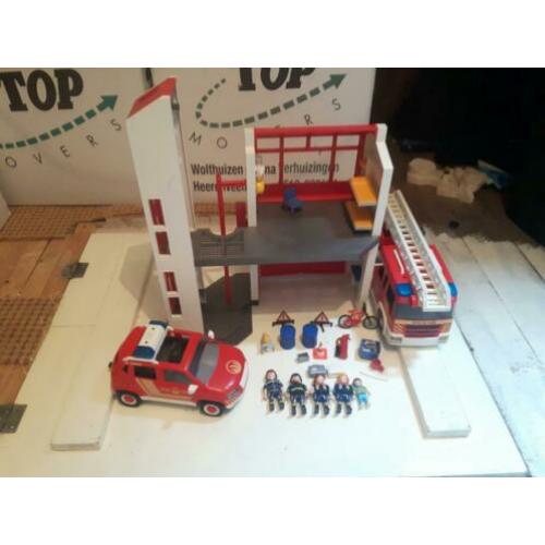 leuke set!! Playmobil brandweer 5361+5362+5364 met extra's!