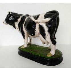 Oud gips model koe slager etalage reclame anatomisch correct