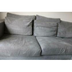 Mooie, grijze lounge bank