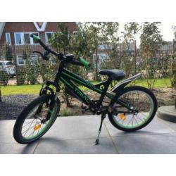 Alpine Trial jongens fiets 18 inch zwart/groen