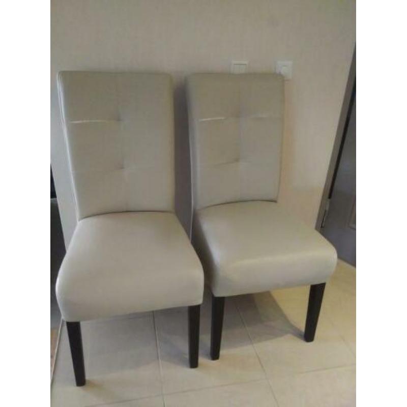 6 eetkamerstoelen