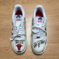 Nike air force 1 one Supreme sneakers schoenen size 43