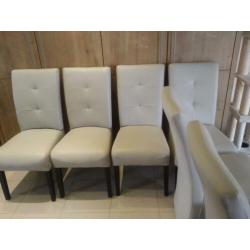6 eetkamerstoelen
