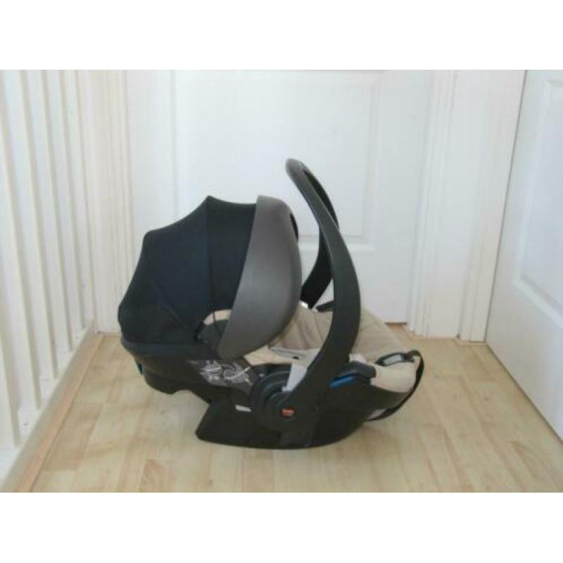 stokke autostoel izi go op xplory trailz scoot crusi